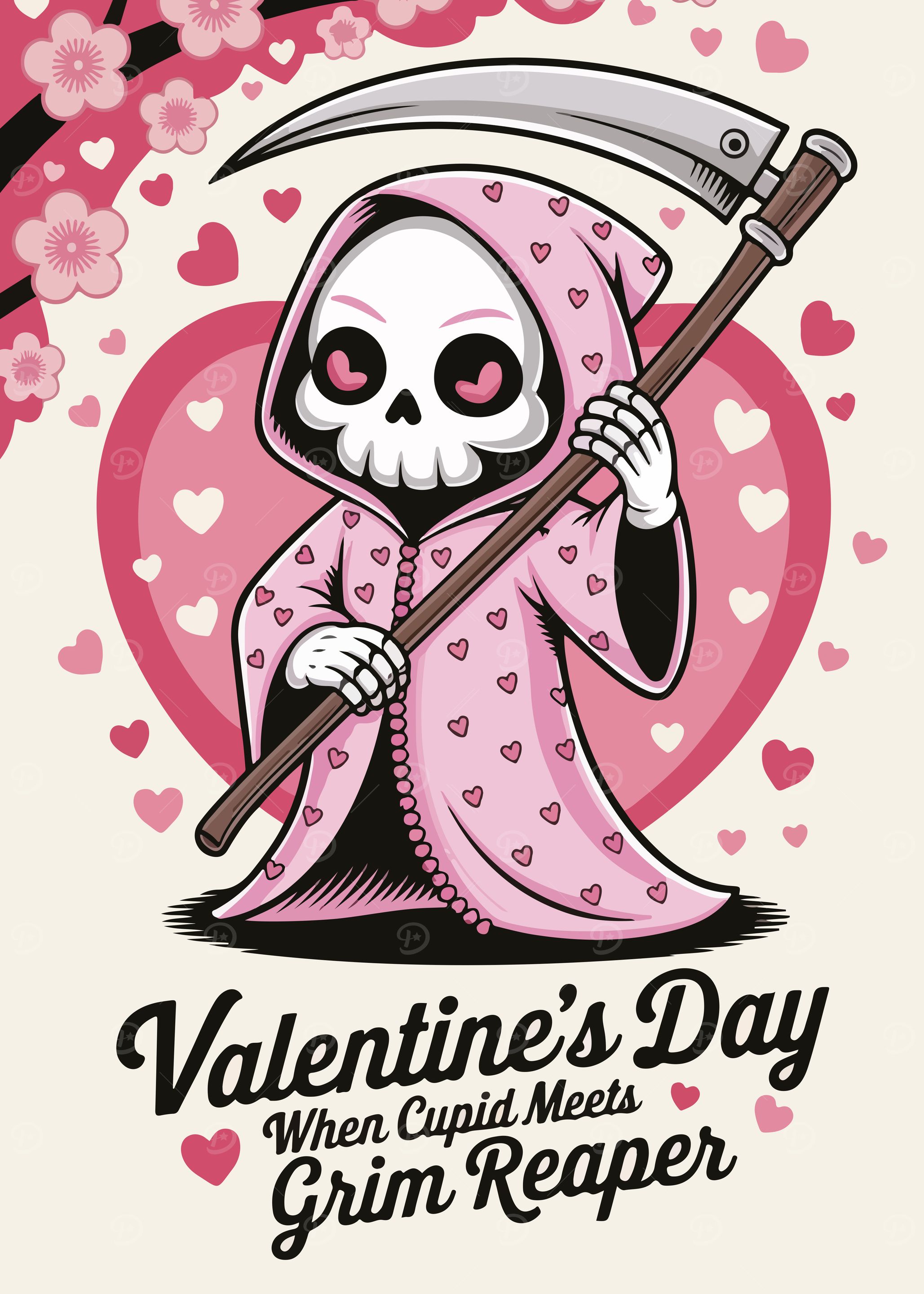 Grim Reaper Valentine's Day