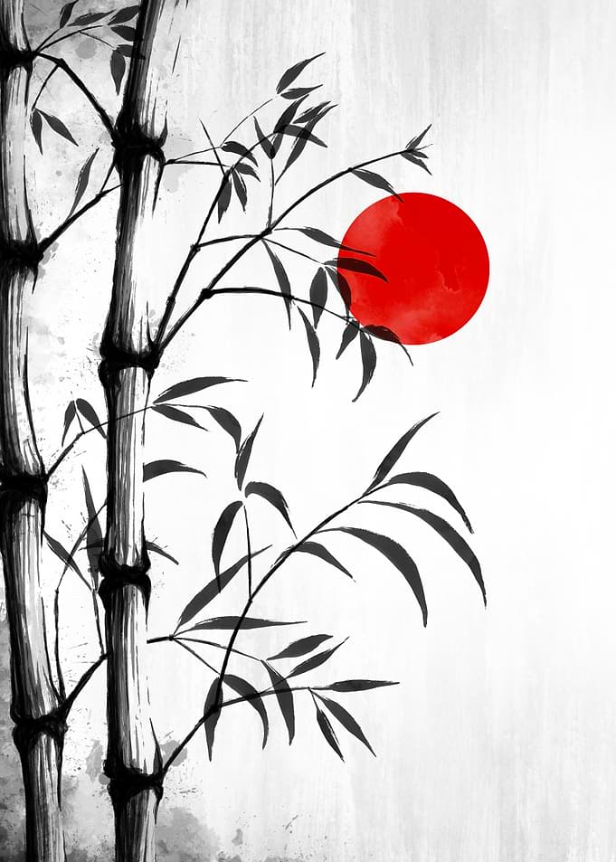 Bamboo Watercolor