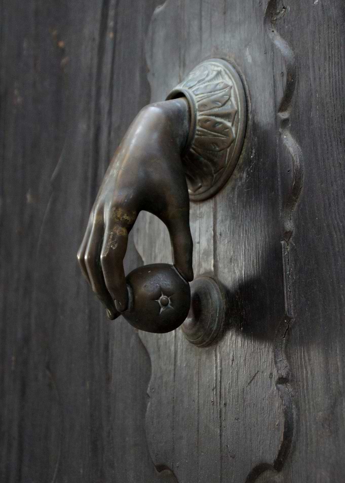 Hand of Fate Door Knocker