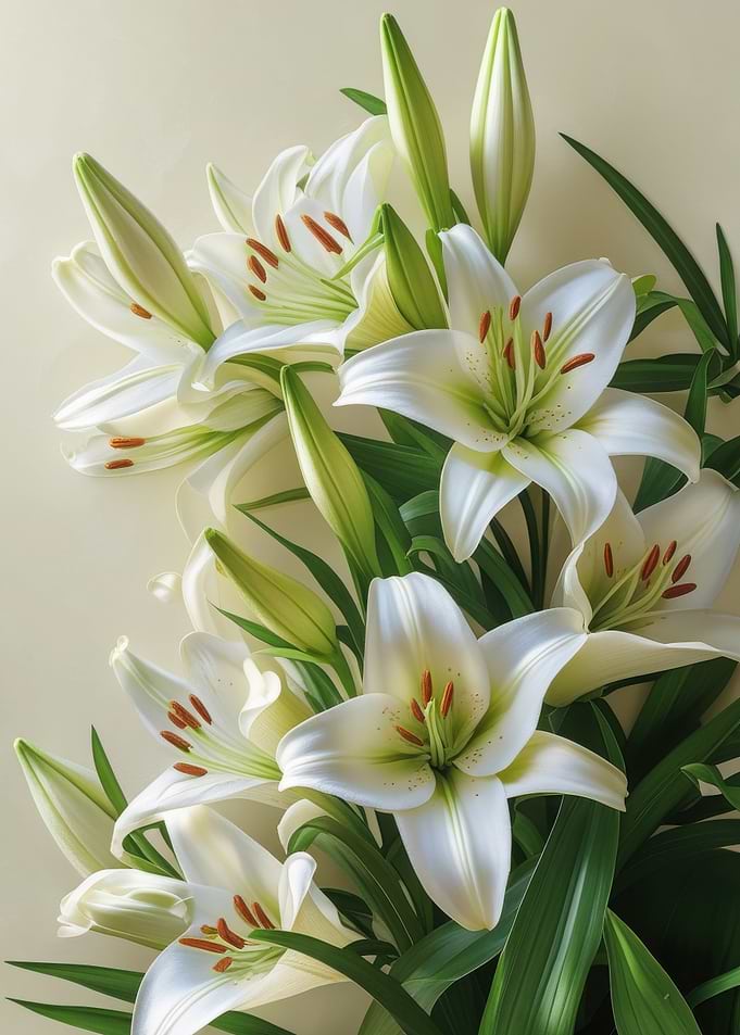 White Lily Bouquet