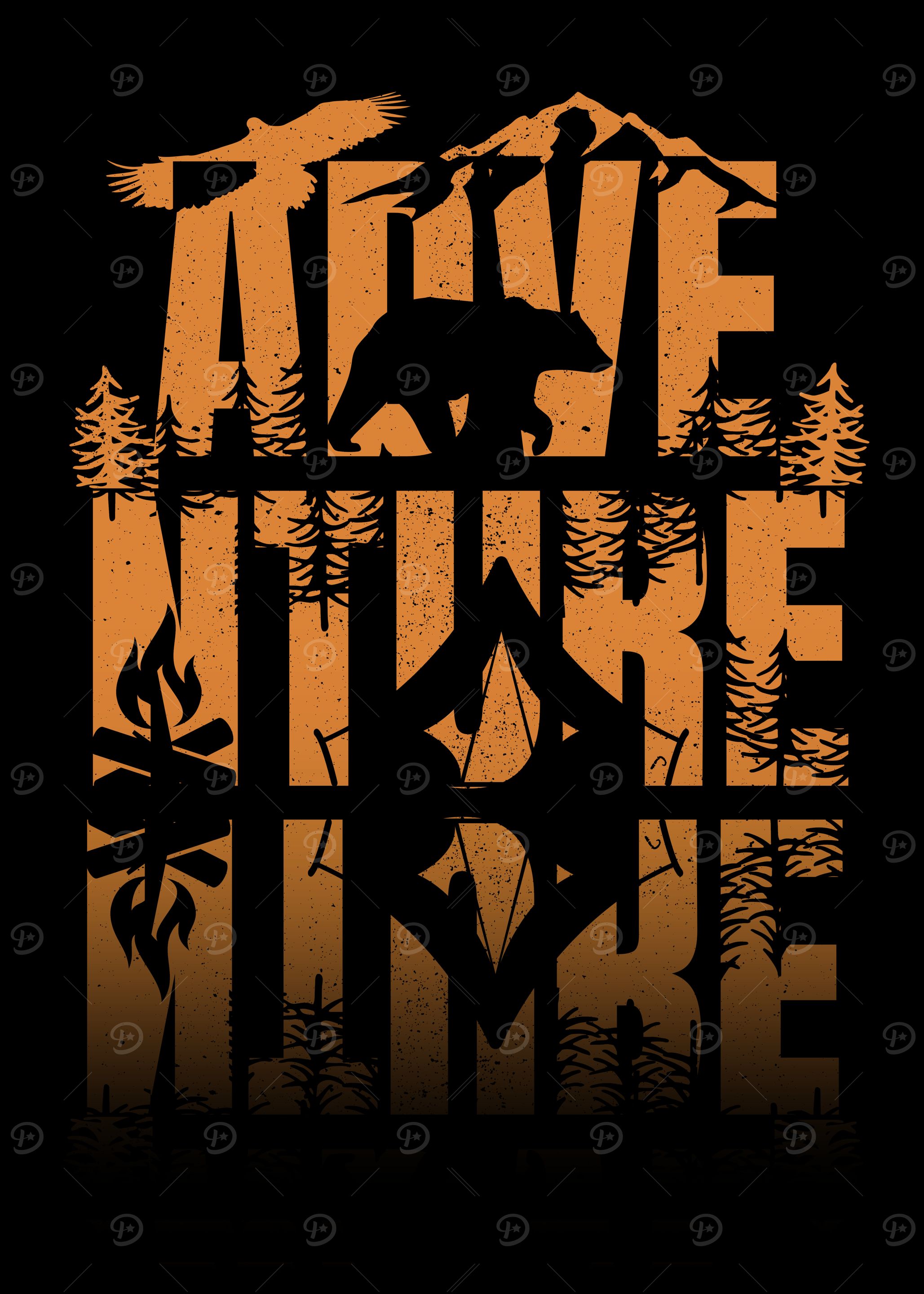Adventure Nature Graphic