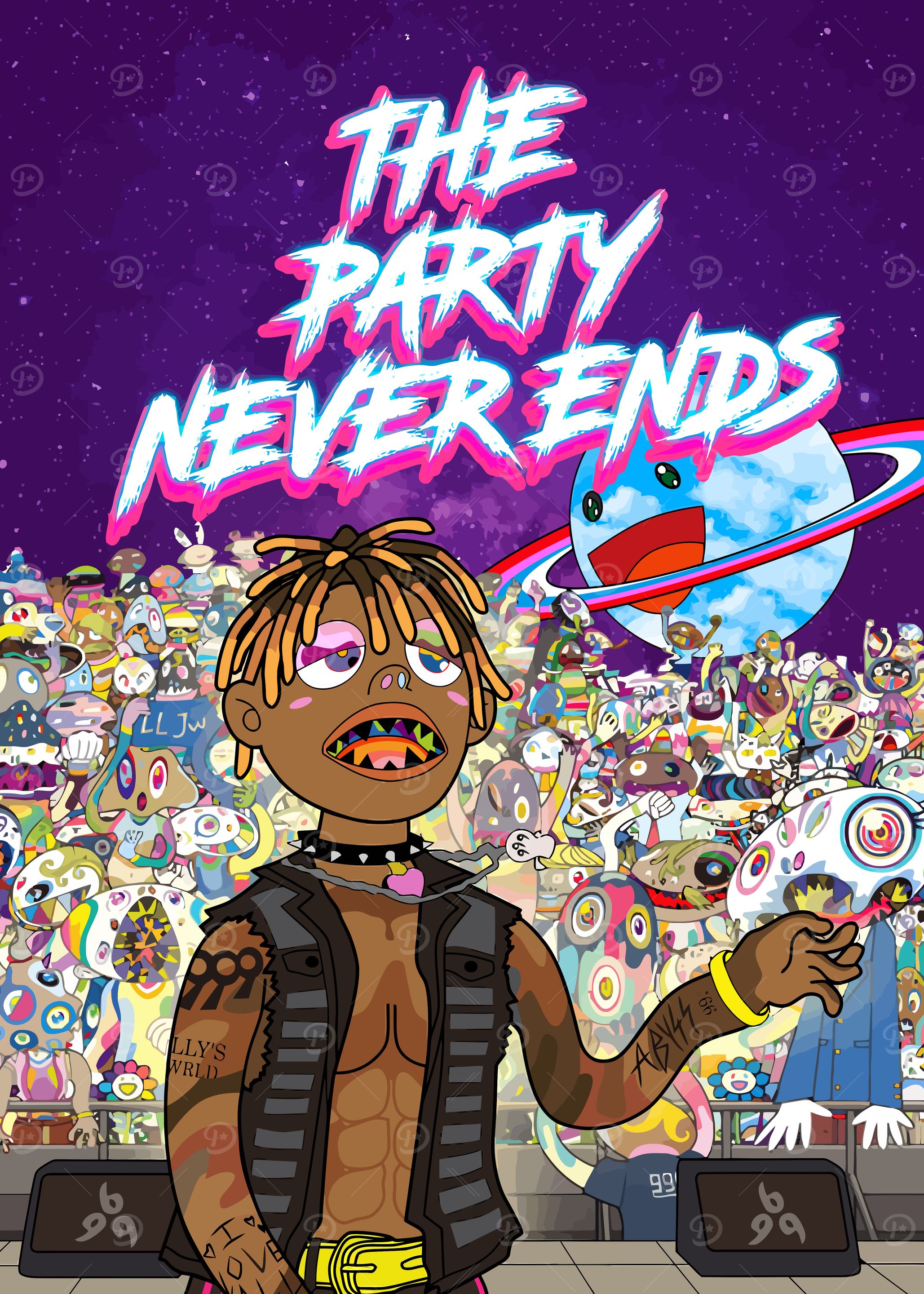 Lil Uzi Vert Party Poster