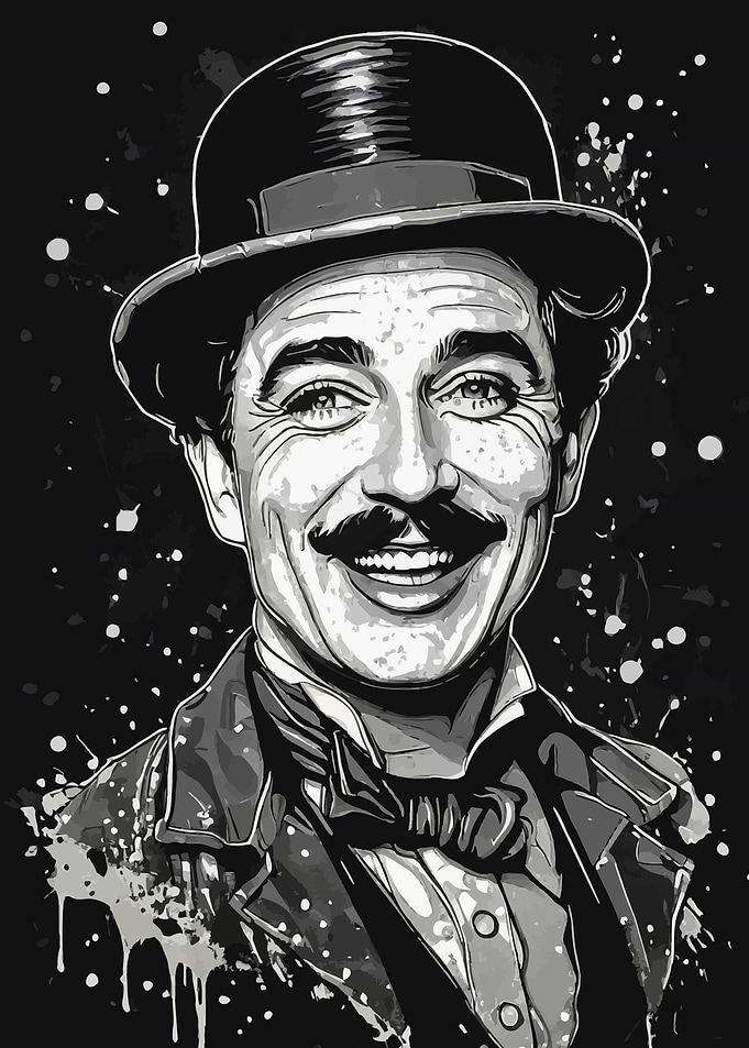 Charlie Chaplin as Lone Prospector