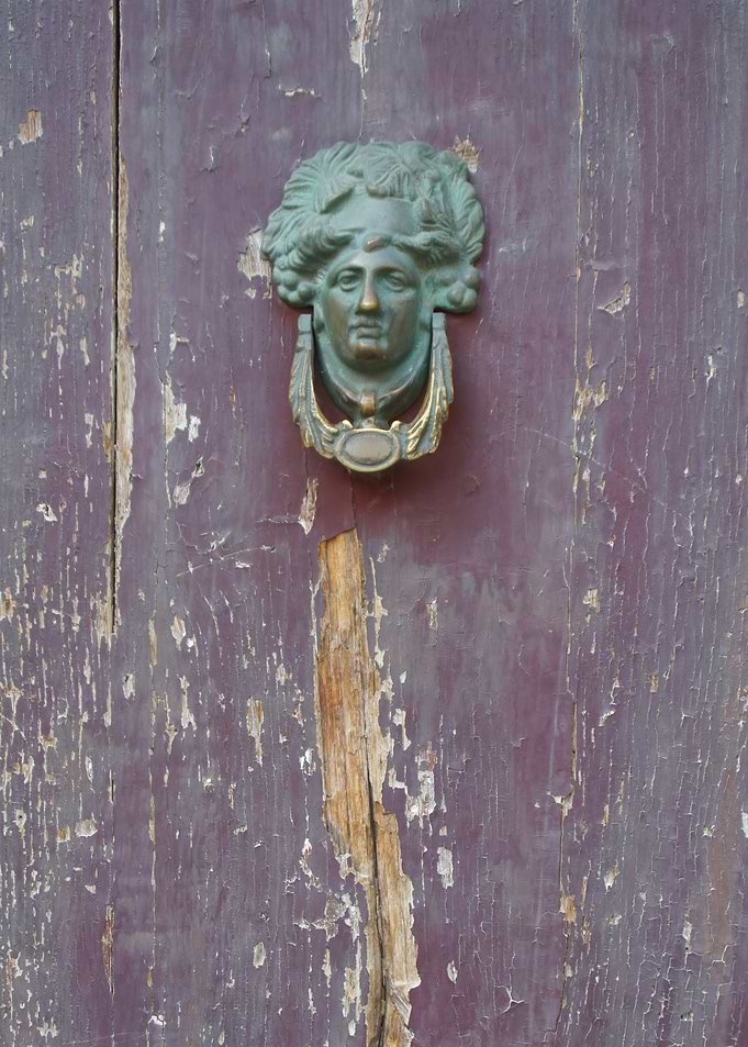 Classical Woman’s Face Knocker