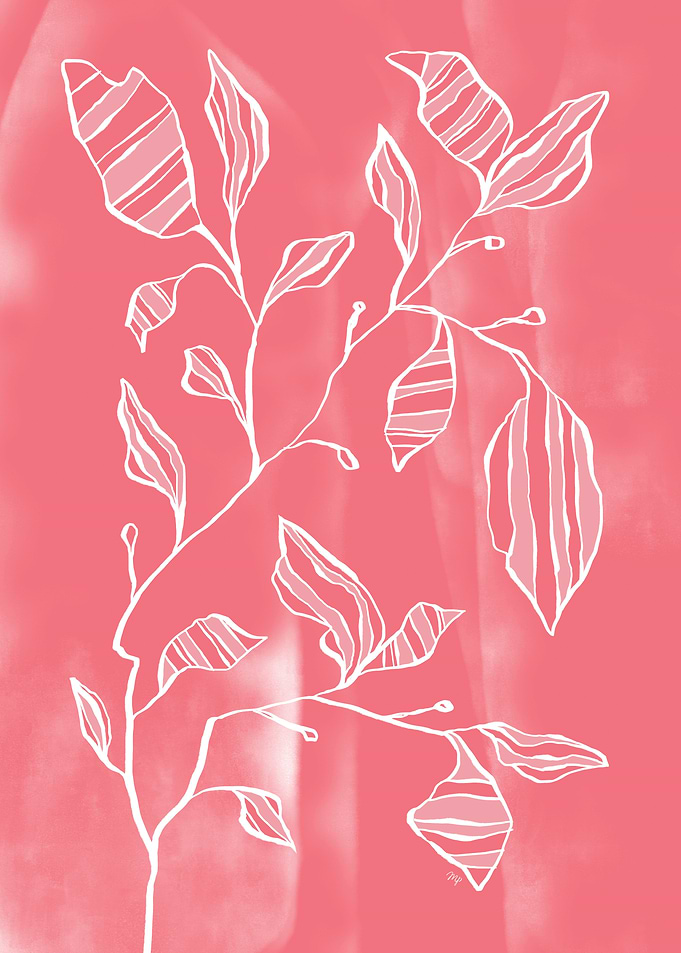 Red Striped Plant