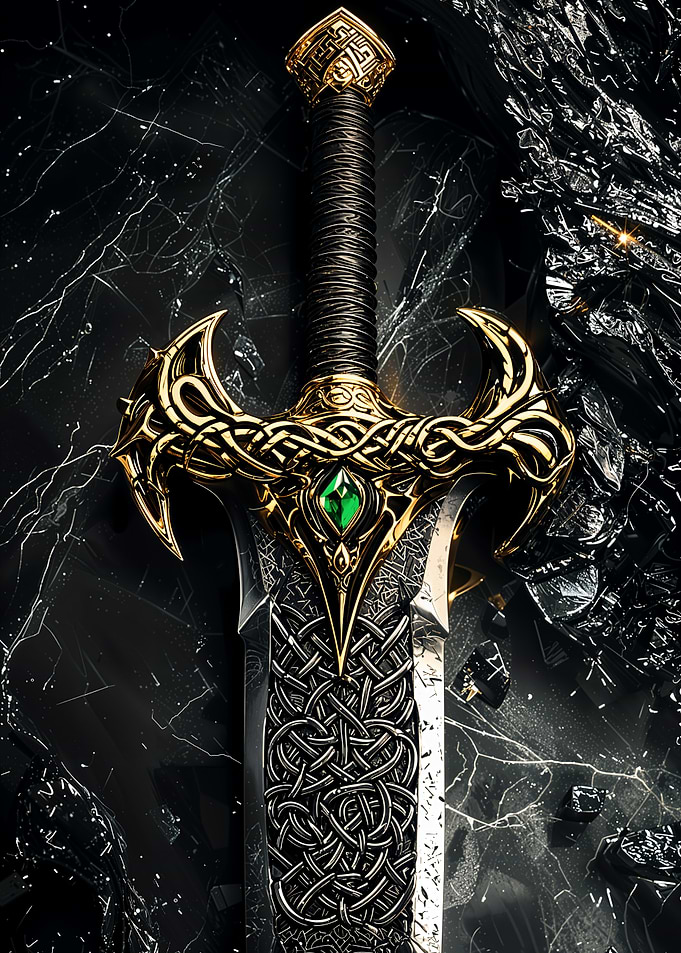 Ornate Fantasy Sword