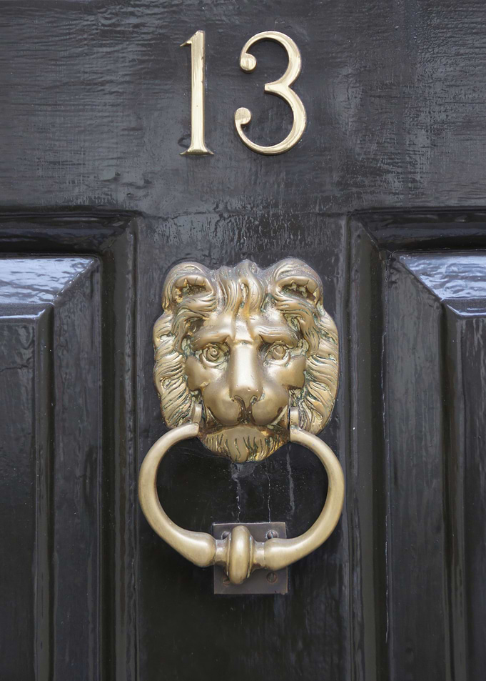 Majestic Lion Door Knocker
