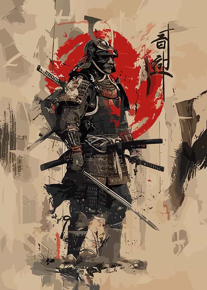 Samurai Warrior Art