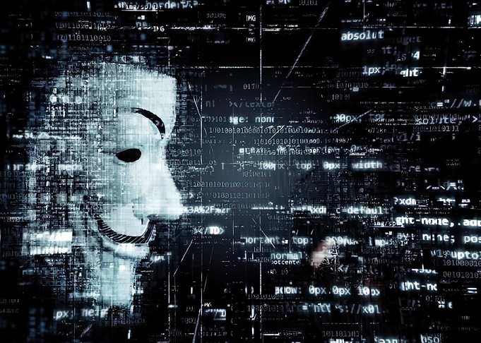 Anonymous Mask Digital Art