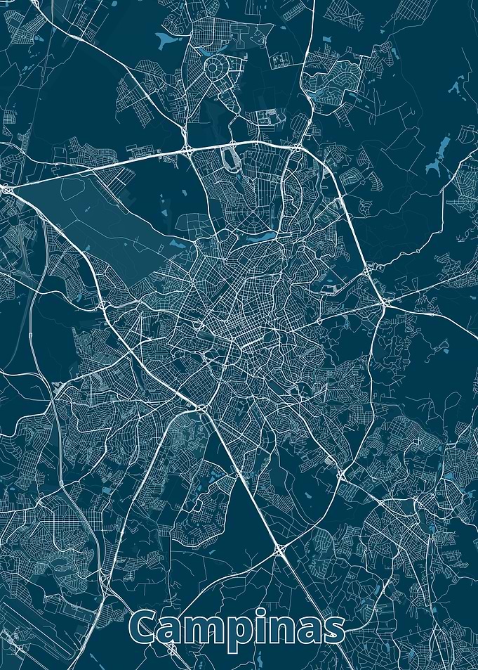 Campinas City Map