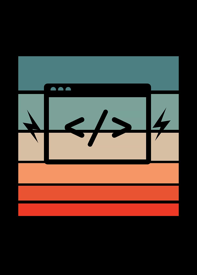 Retro Coding Design
