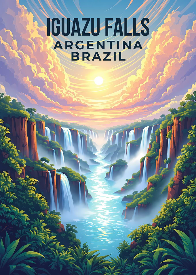 Iguazu Falls, Argentina/Brazil's Shared Treasure