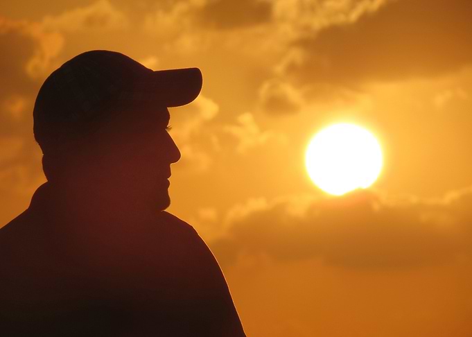 Silhouette at Sunset