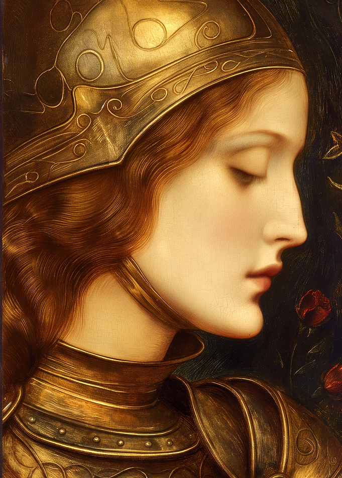 Golden Armor Joan of Arc