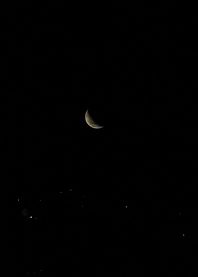Crescent Moon Night