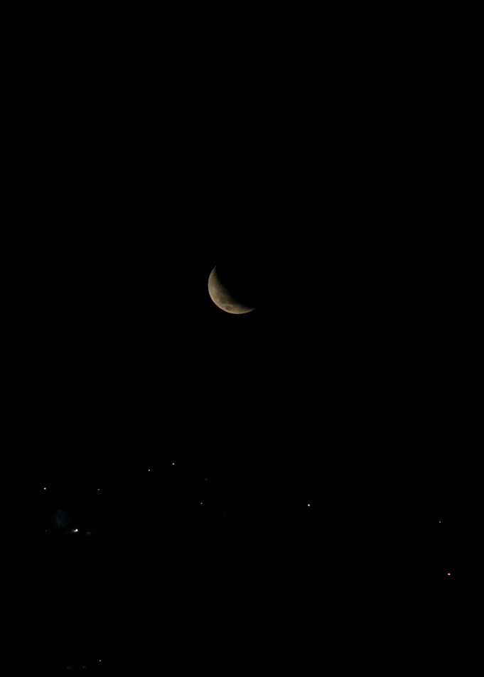 Crescent Moon Night