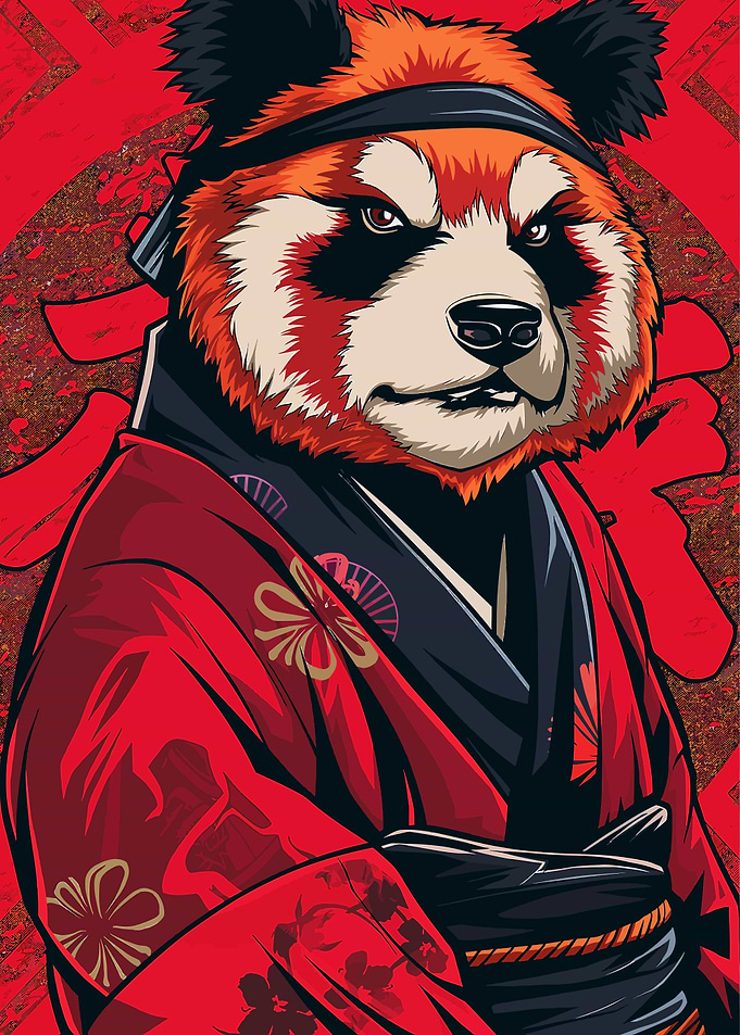 Red Panda Samurai