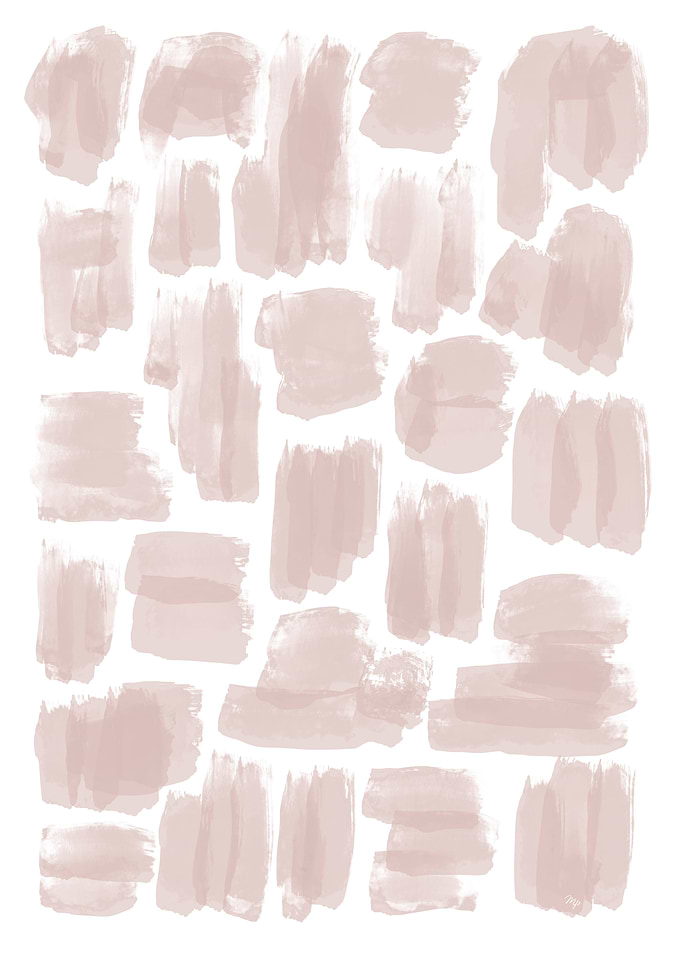 Abstract Paint Smudge