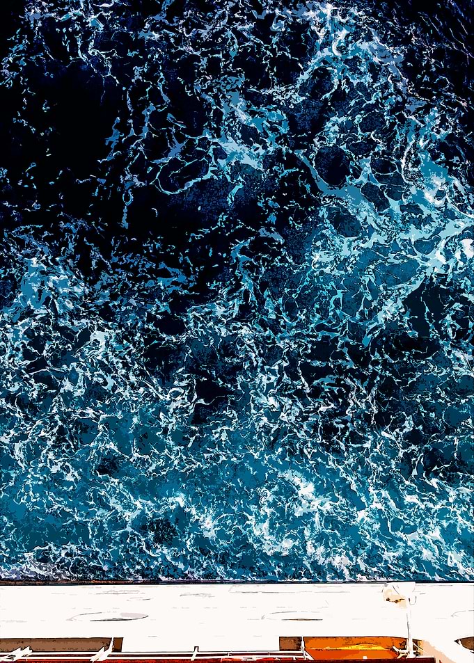 Ocean Waves from Above