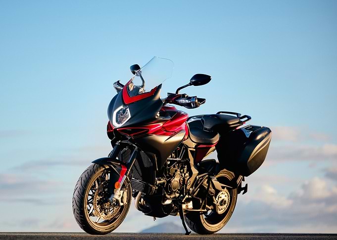 Red and Black Motorcycle