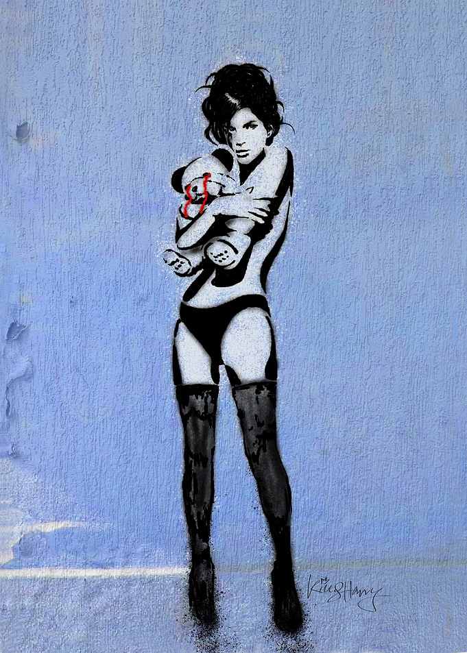 Girl with Teddy Bear