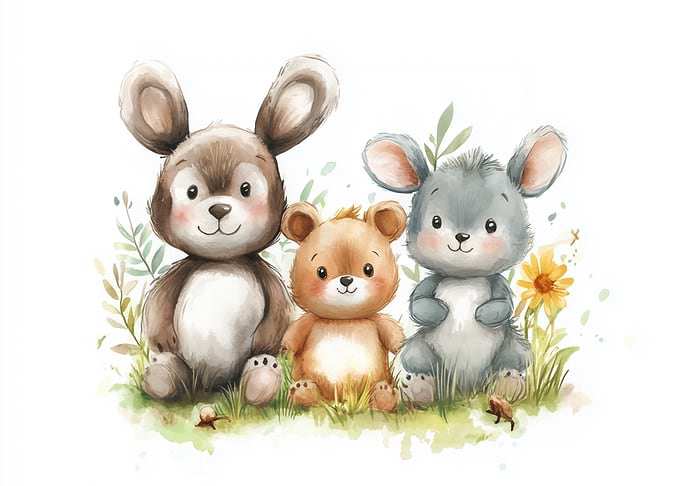 Cute Animal Friends