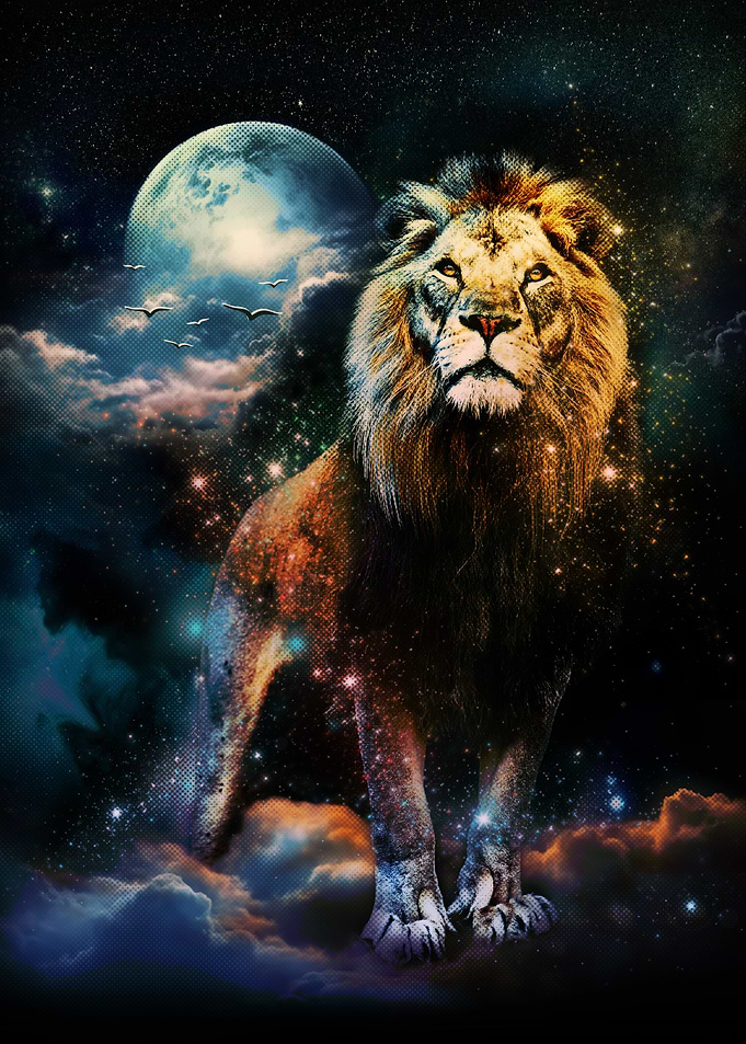 Lion in the Cosmos