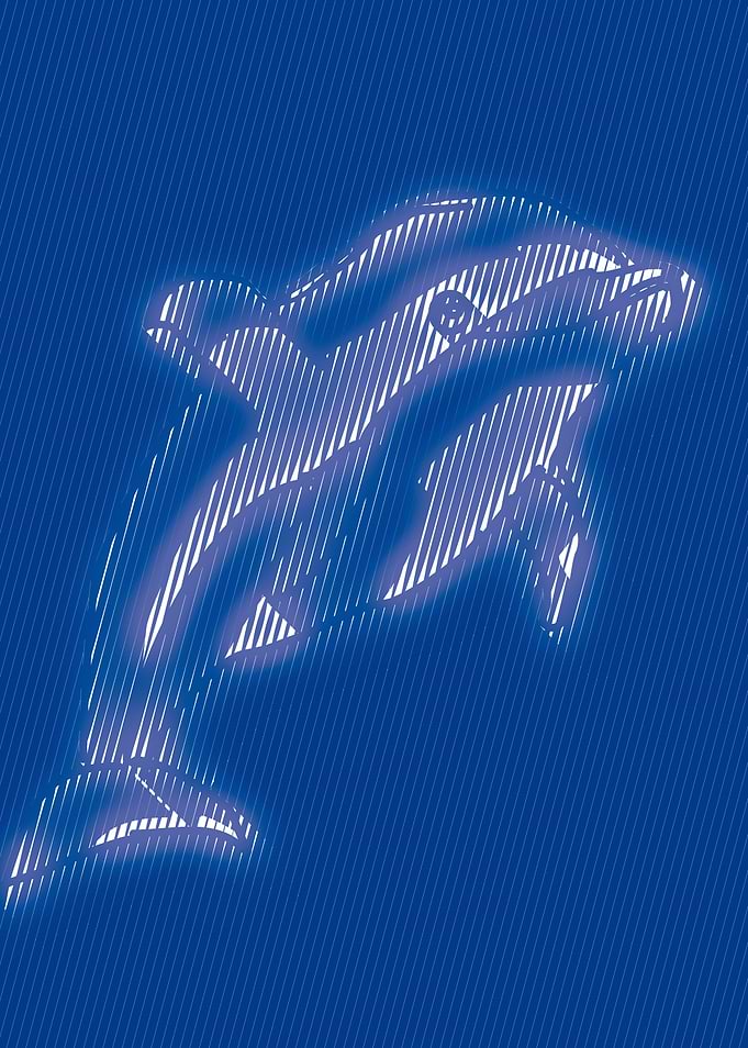 Dolphin Line Art