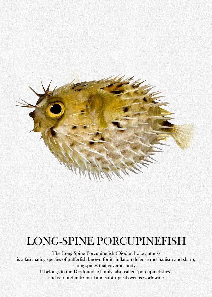 Long-Spine Porcupinefish