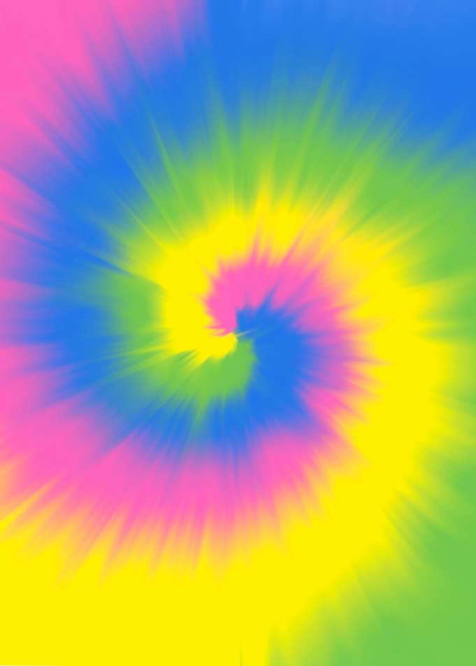 Tie Dye Swirl Background