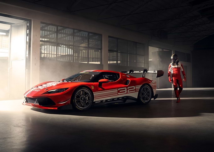 Ferrari 499P Race Car