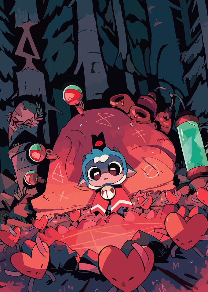 The Lamb in the Forest