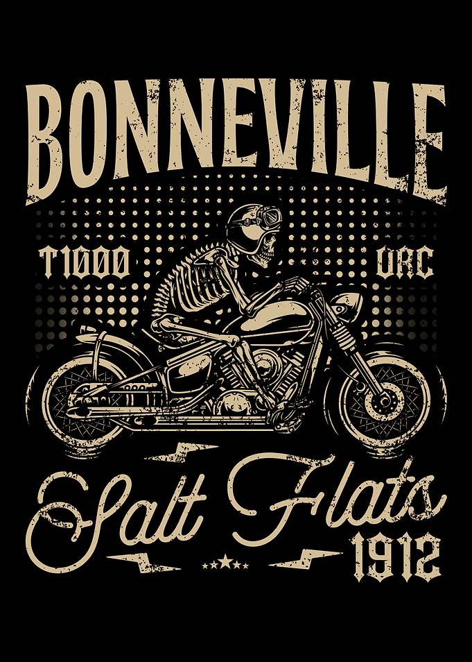 Bonneville Salt Flats Motorcycle