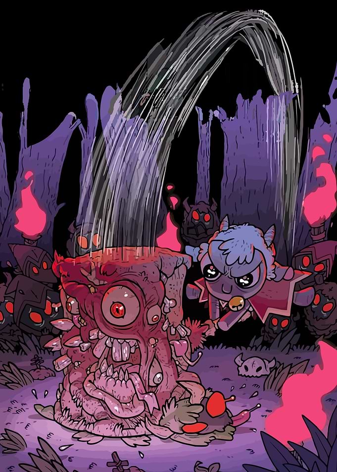 Monster Fight Comic
