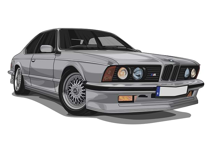 BMW E24 635 CSI Sharknose