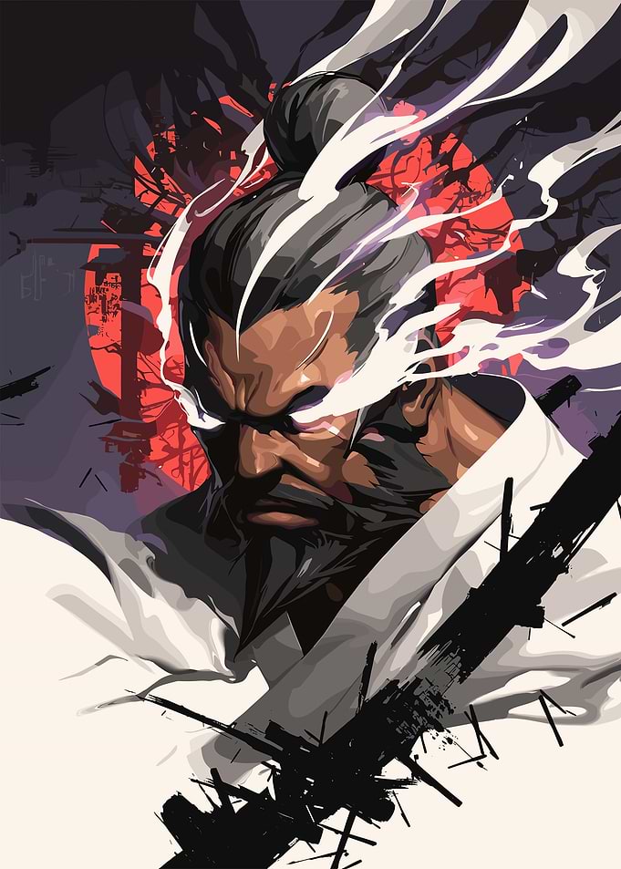Samurai Warrior Art