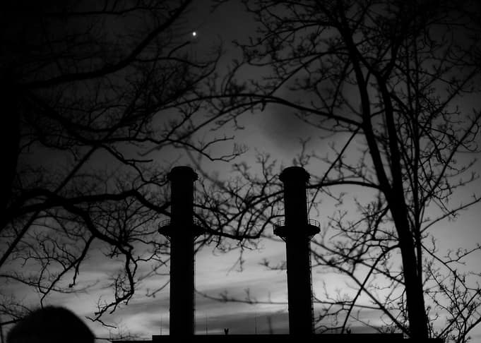 Silhouetted Towers