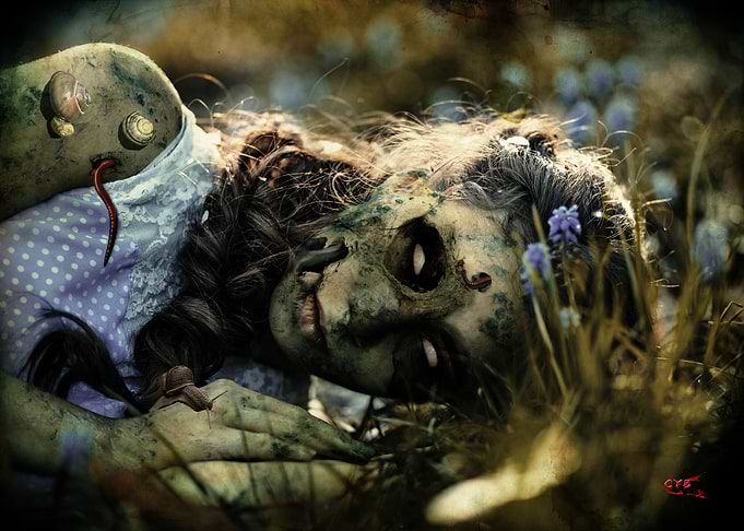 Macabre Slumber Among the Flowers