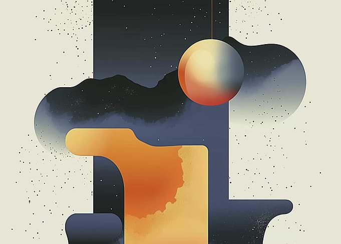 Abstract Space Art