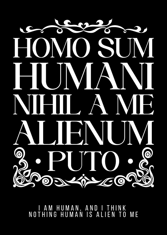 Homo Sum Humani