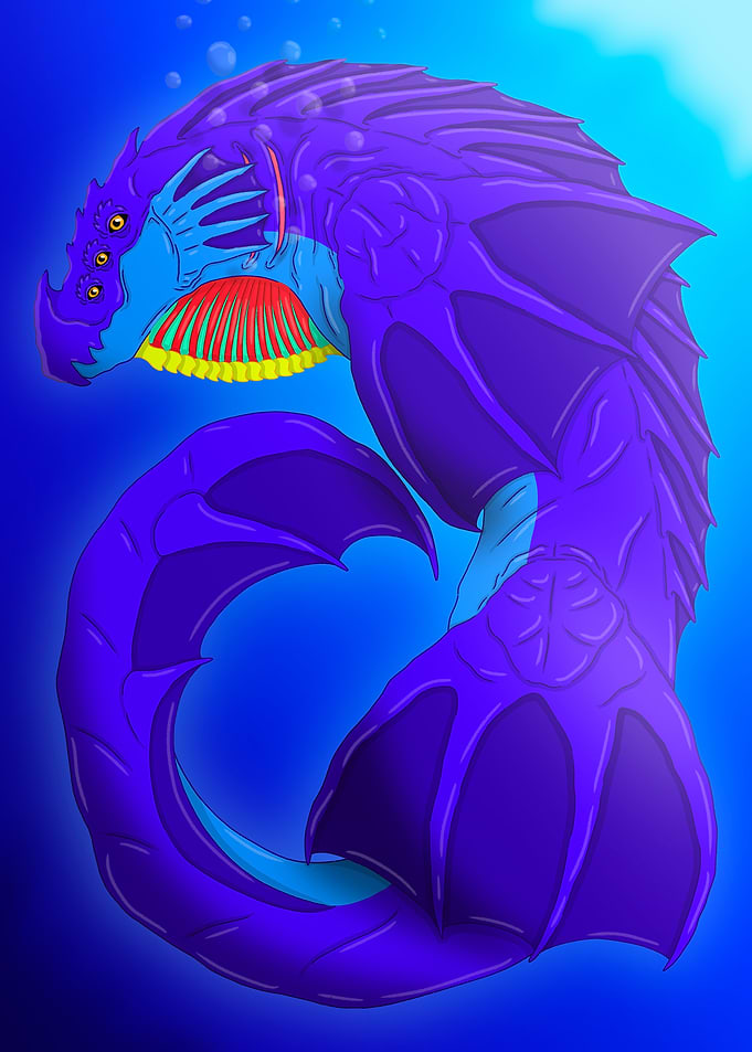 Purple Sea Dragon
