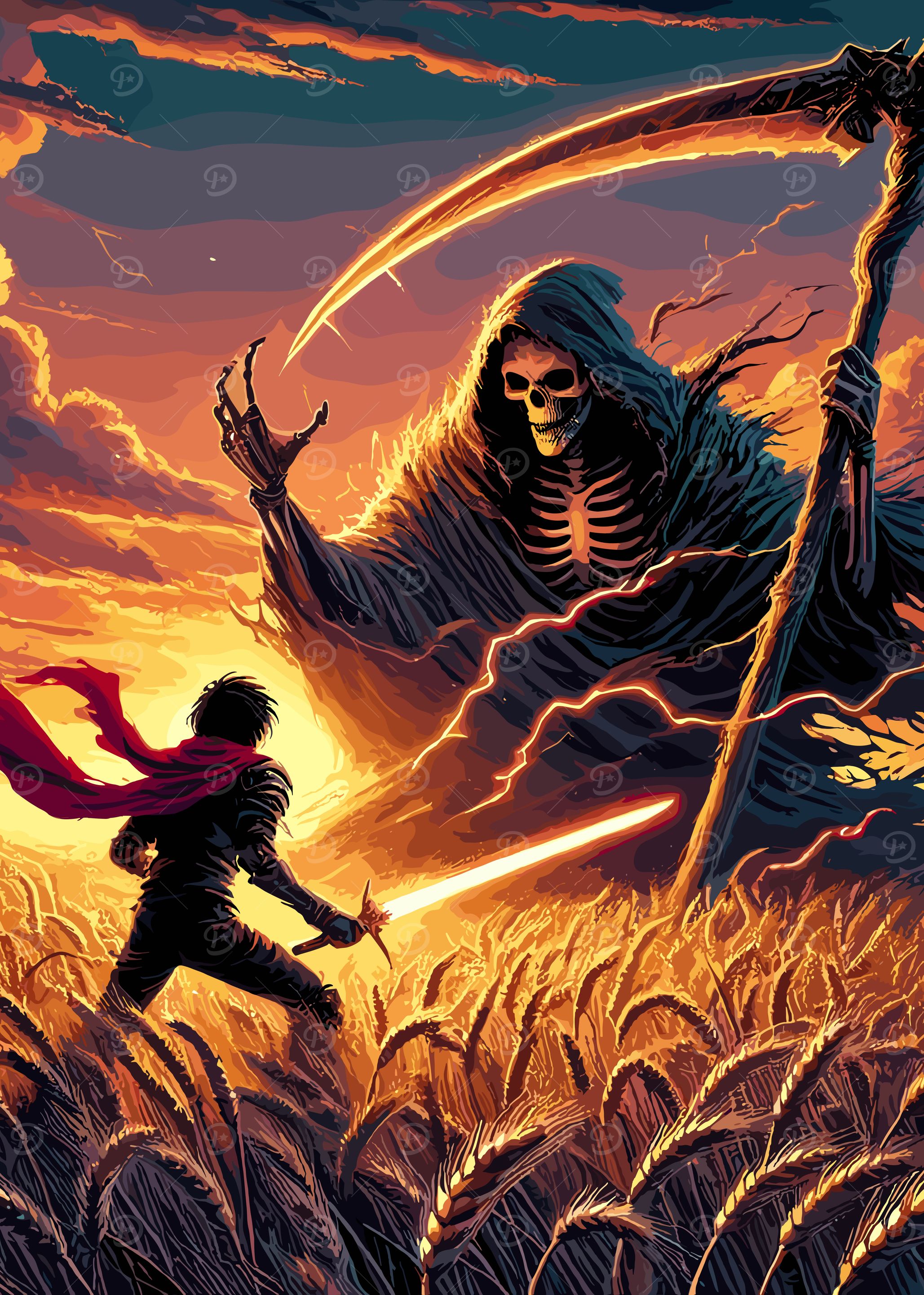 Death vs. Warrior