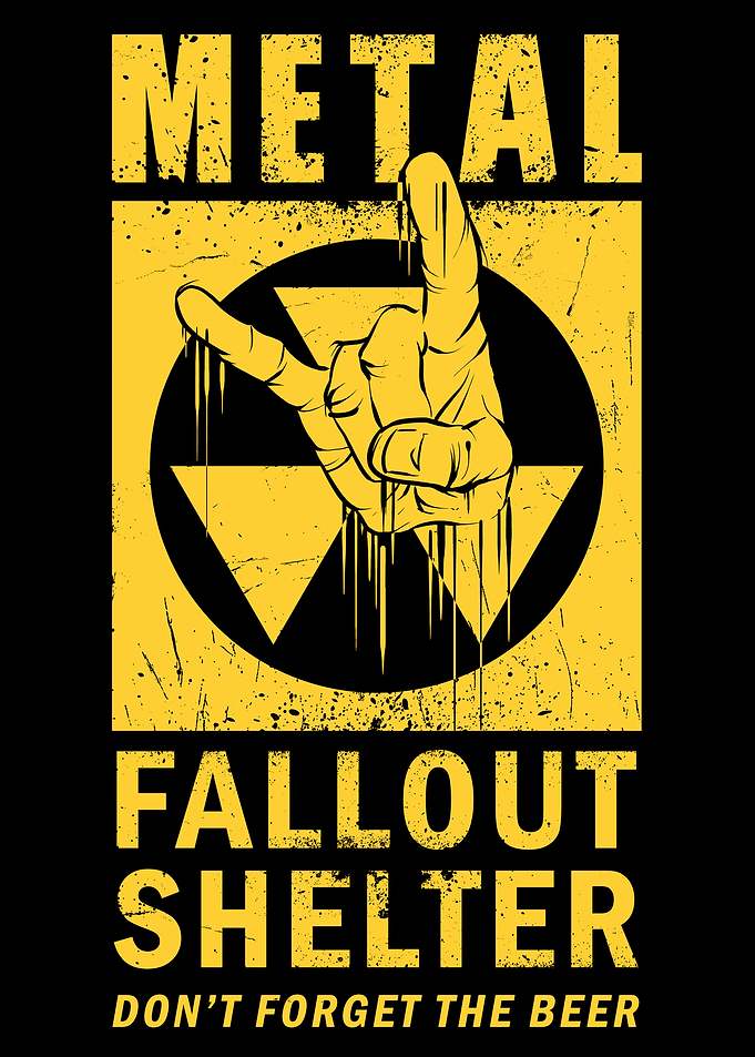 Metal Fallout Shelter