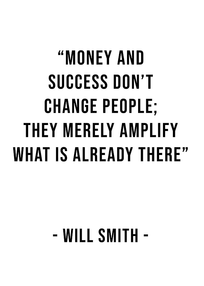 Will Smith Quote - Success & Change