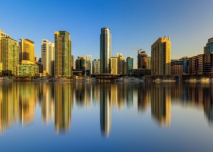 Dubai Marina's Skyline