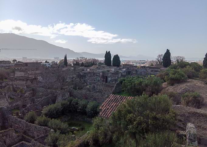 Pompeii Ruins Landscape