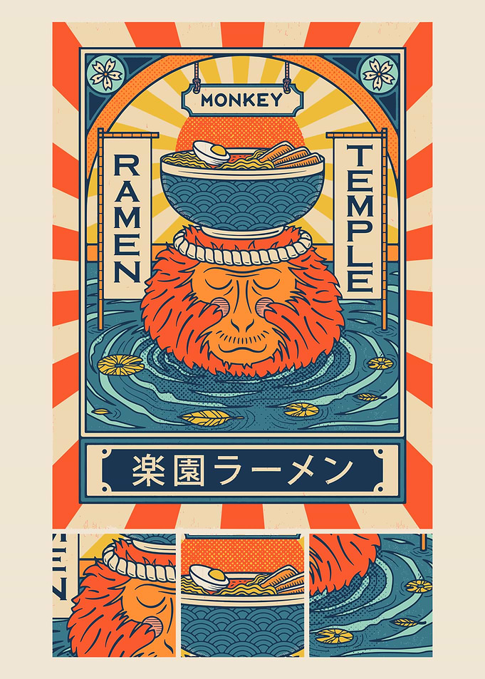 Monkey Ramen Temple