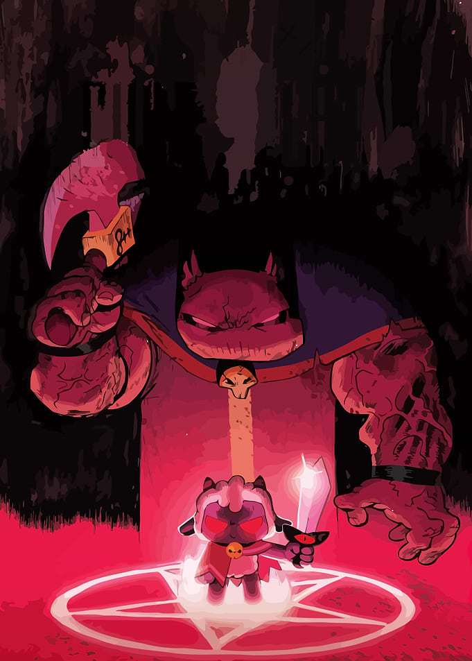 Dark Fantasy Comic Cover