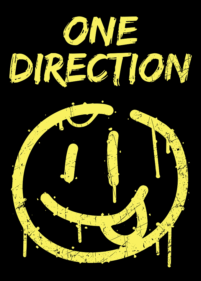 One Direction Smiley Face