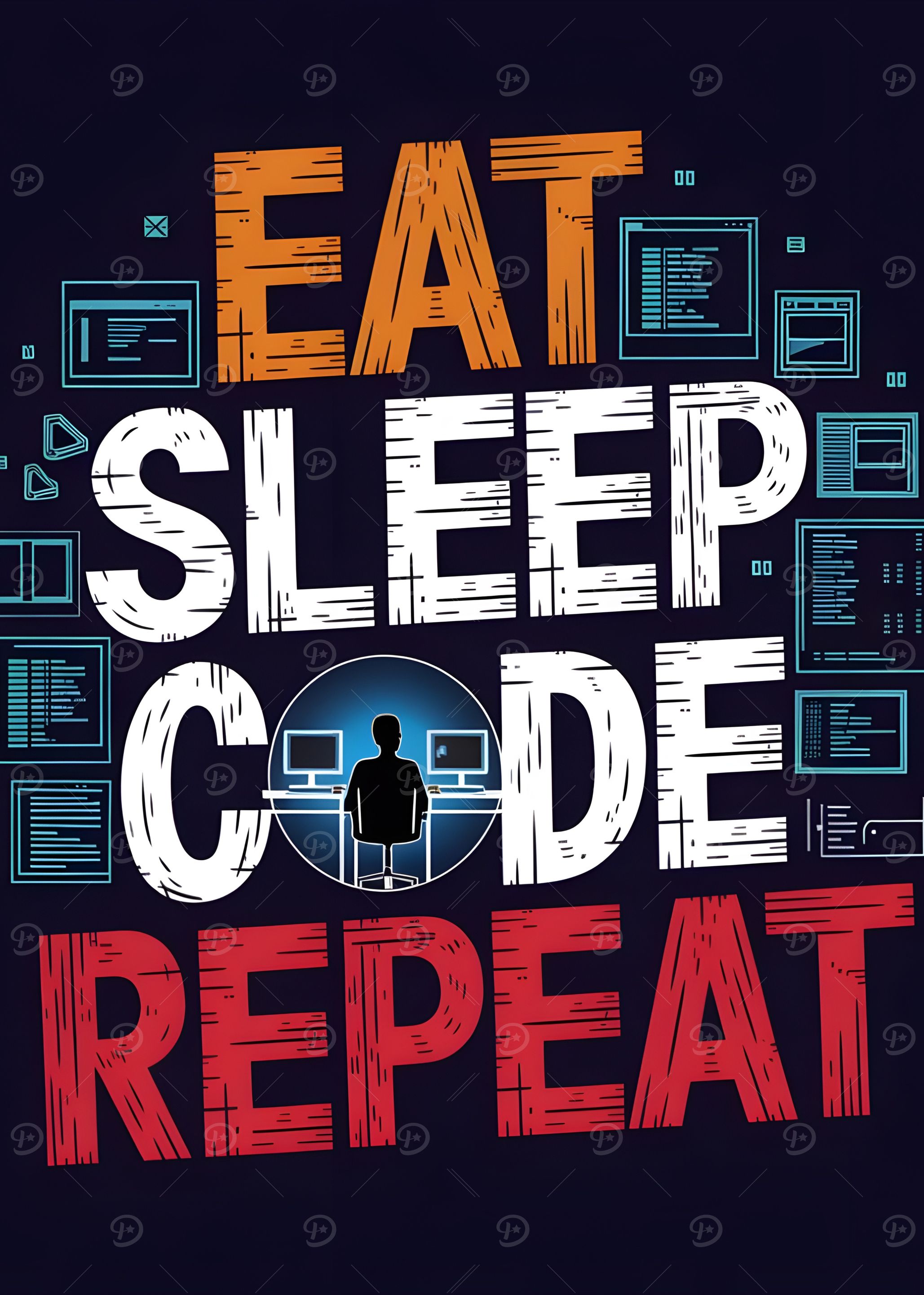 Eat Sleep Code Repeat